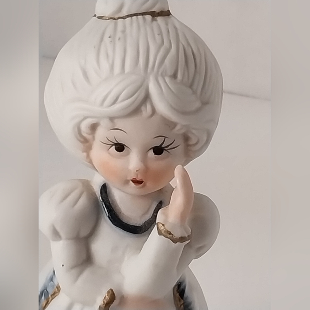Vintage Jasco Little Lady Figurine Bell